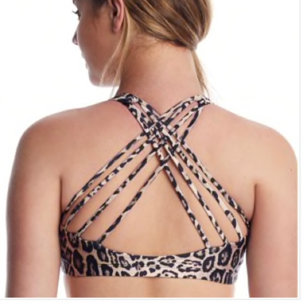 Leopard brand new sports bra